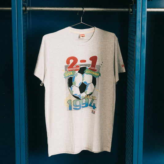 Unisex Homage USMNT Retro 1994 Finals White Tee