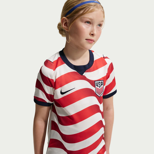 Youth Nike USMNT 2026 Home Replica Jersey - Stripes