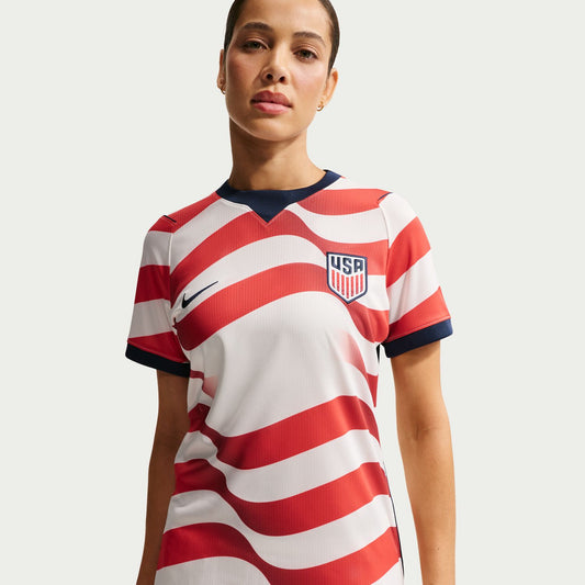 Women's Nike USMNT 2026 Home Open Replica Jersey - Stripes