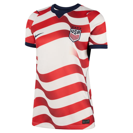 Women's Nike USWNT 2026 Personalized Home Replica Jersey - Stripes