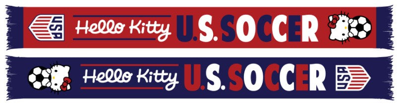 Ruffneck U.S. Soccer Hello Kitty Two-Sided Scarf
