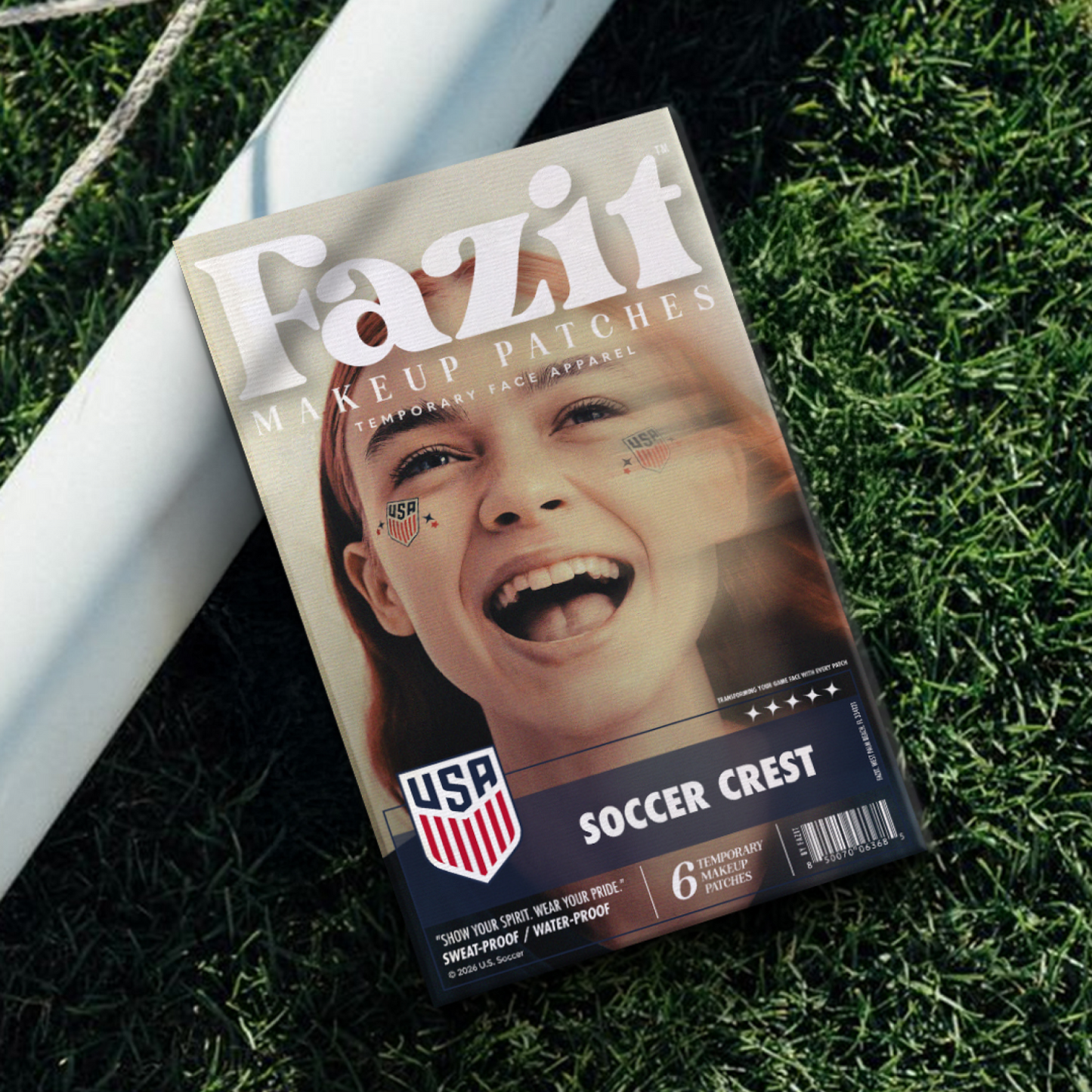 U.S. Soccer Crest Fazit Makeup Patches
