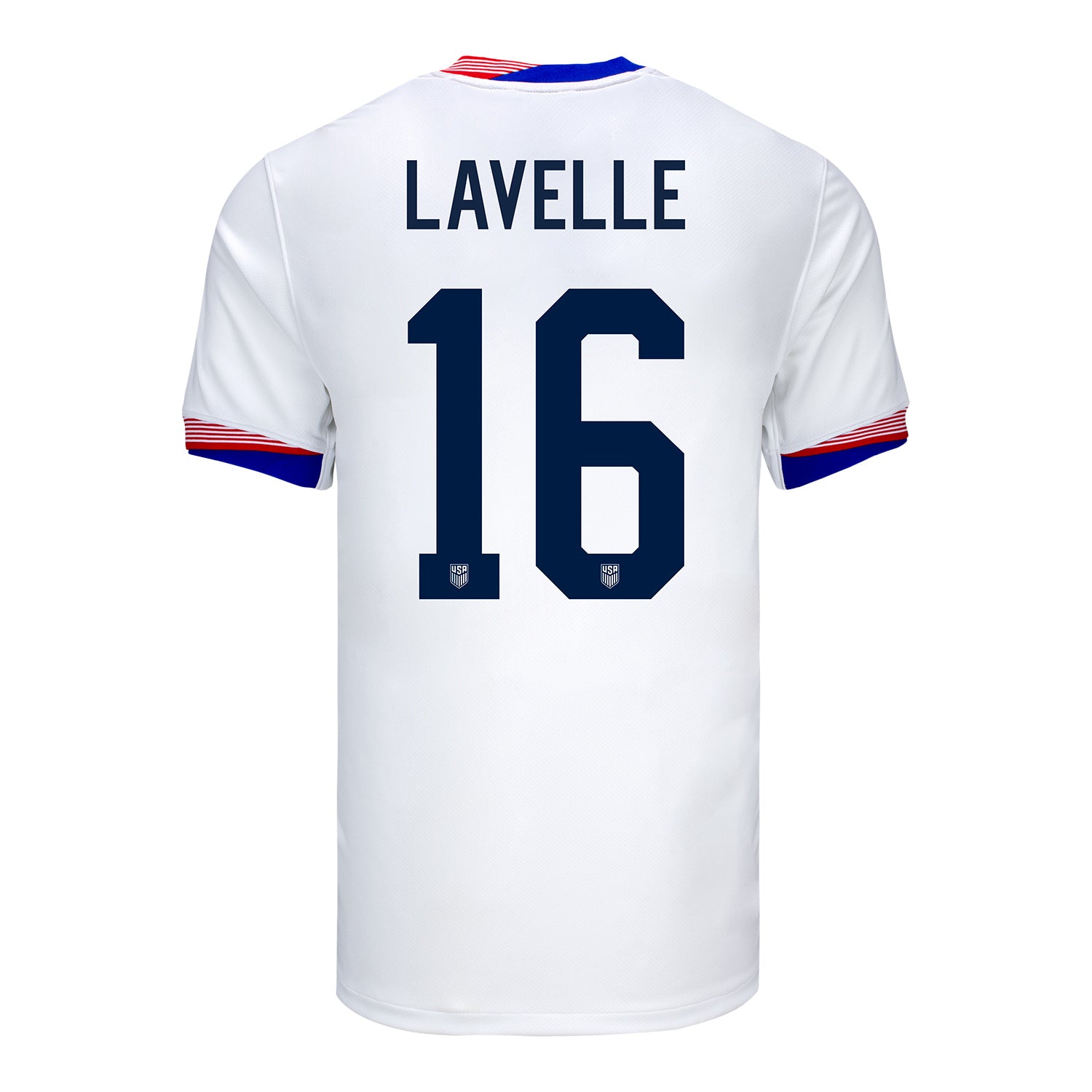 Men's Nike USWNT 2024 American Classic Home Lavelle 16 Stadium Jersey - Official  U.S. Soccer Store