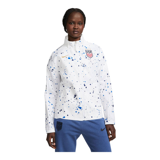 Women's Nike USWNT 2023 Splatter Jacket - Front View