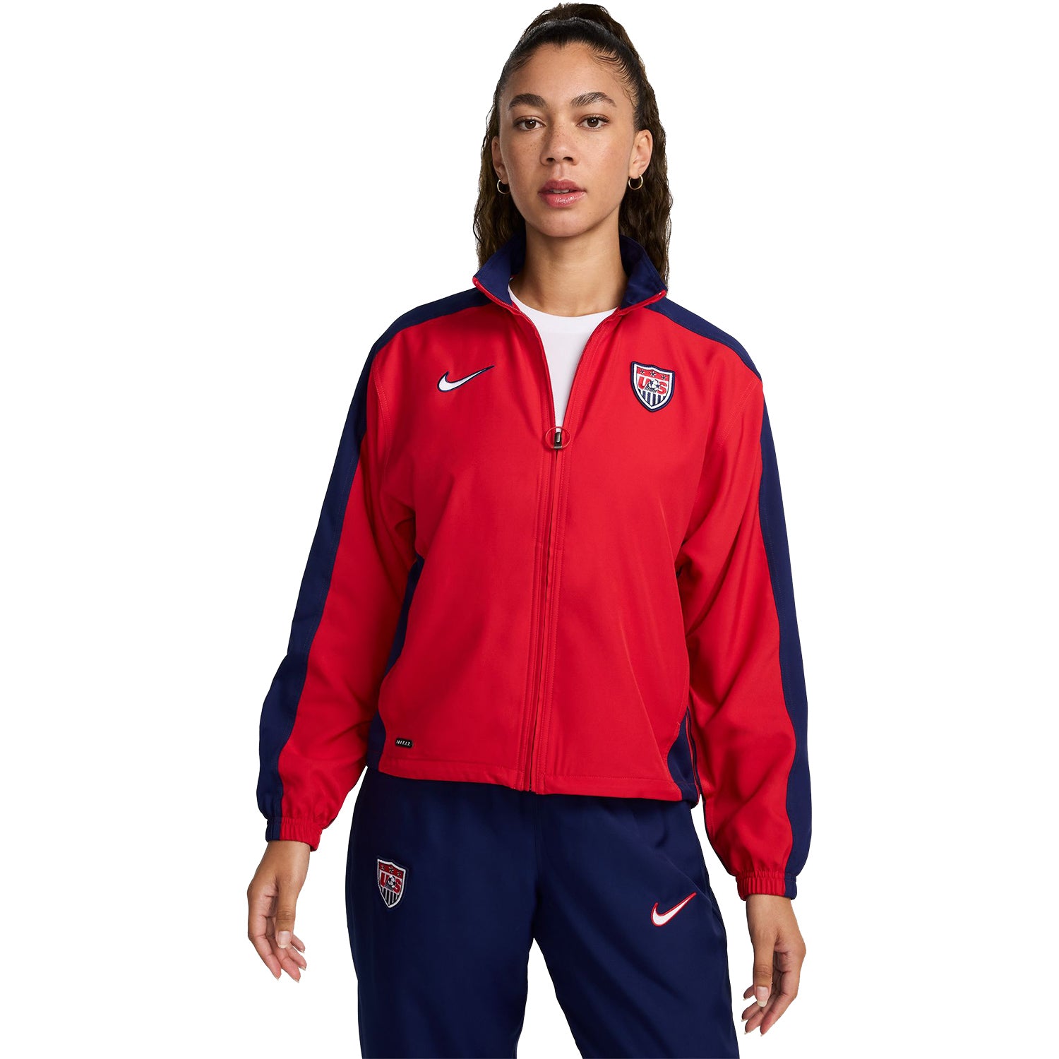 Women s USWNT Nike 1999 Red Track Jacket Official U.S. Soccer Store