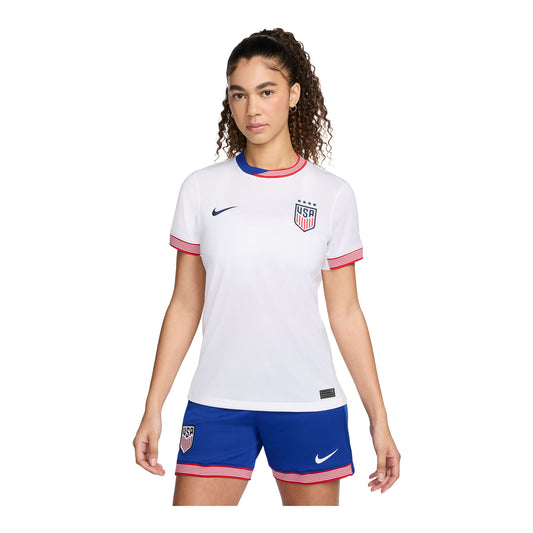 Women's Nike USWNT 2024 American Classic Home Stadium Jersey - Front Model View