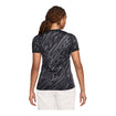 Women's Nike USWNT 2024 Stadium Short Sleeve Goalkeeper Jersey - Back View on Model
