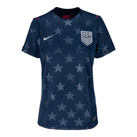 Women's Nike USMNT 2026 Personalized Away Replica Jersey - Stars