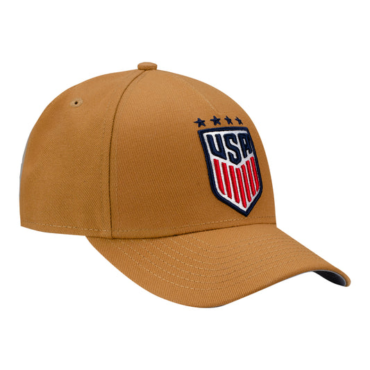 New Era 9Forty M Crown USWNT Crest Light Bronze Hat