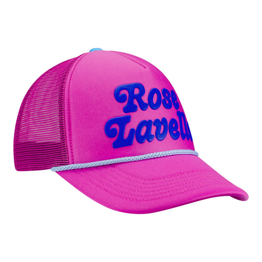 Adult USWNT Rose Lavelle Puff Print Pink Trucker Hat