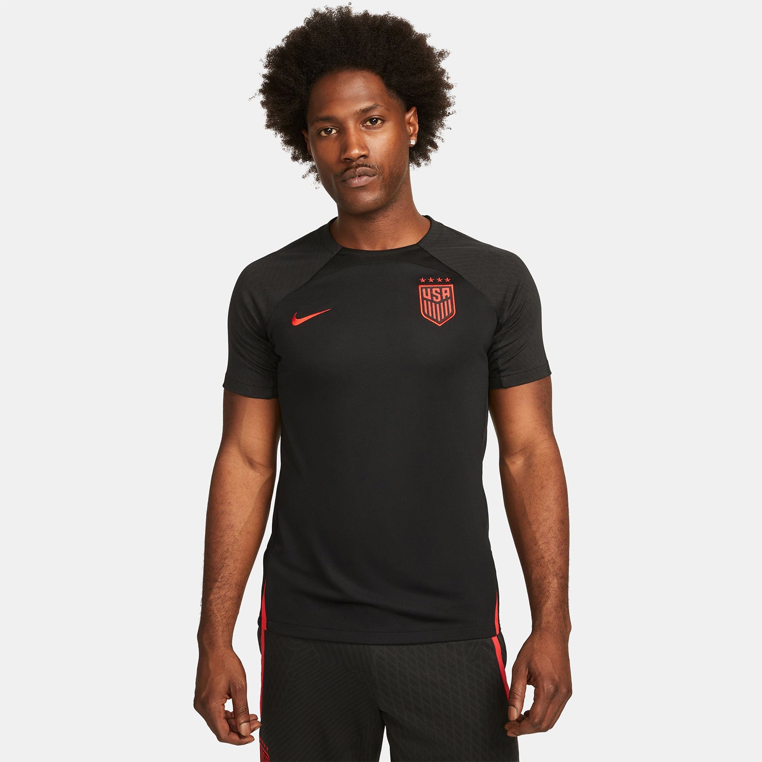 Men's Nike Black USMNT Strike Training Top