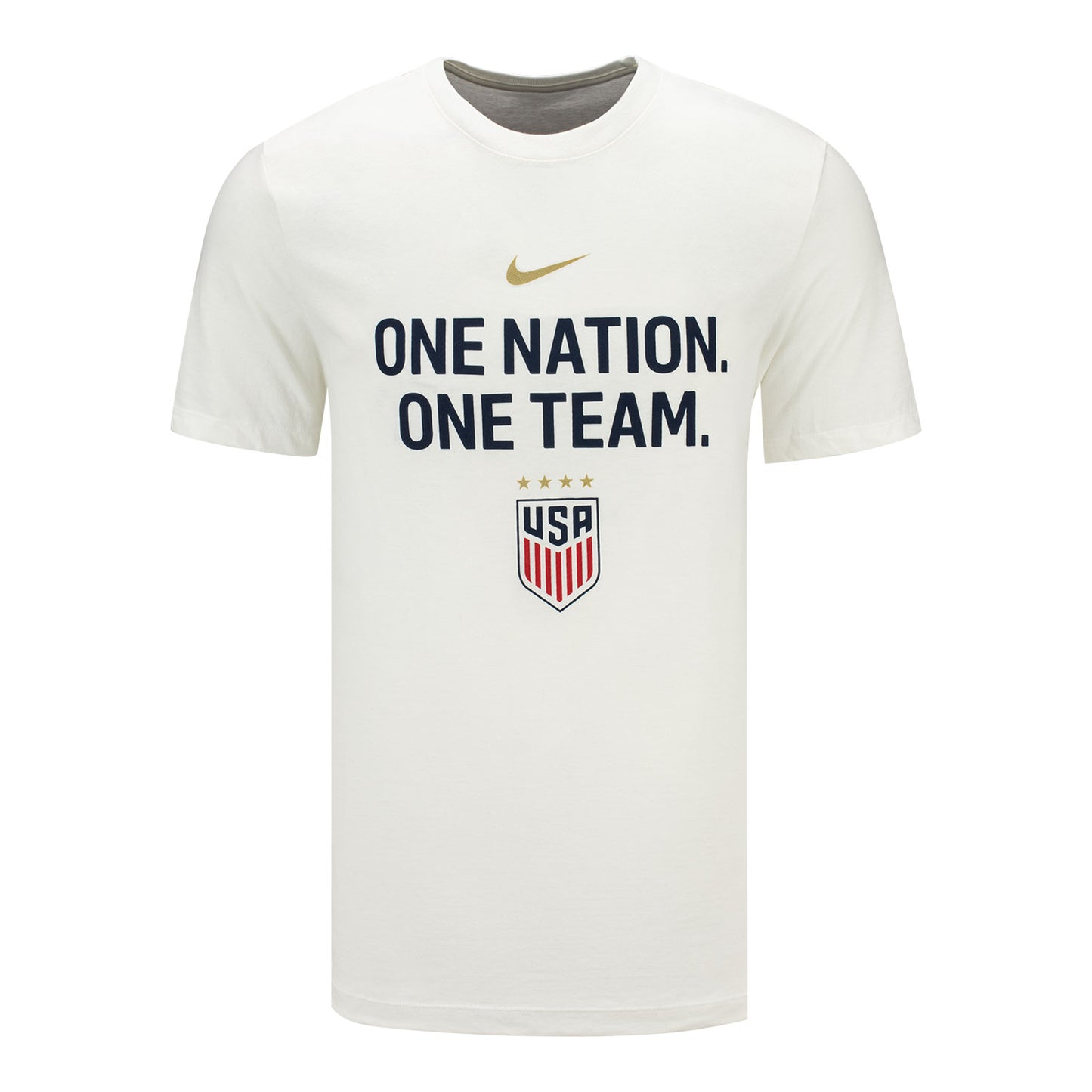 Men's Nike USWNT One Nation One Team White Tee - Front View