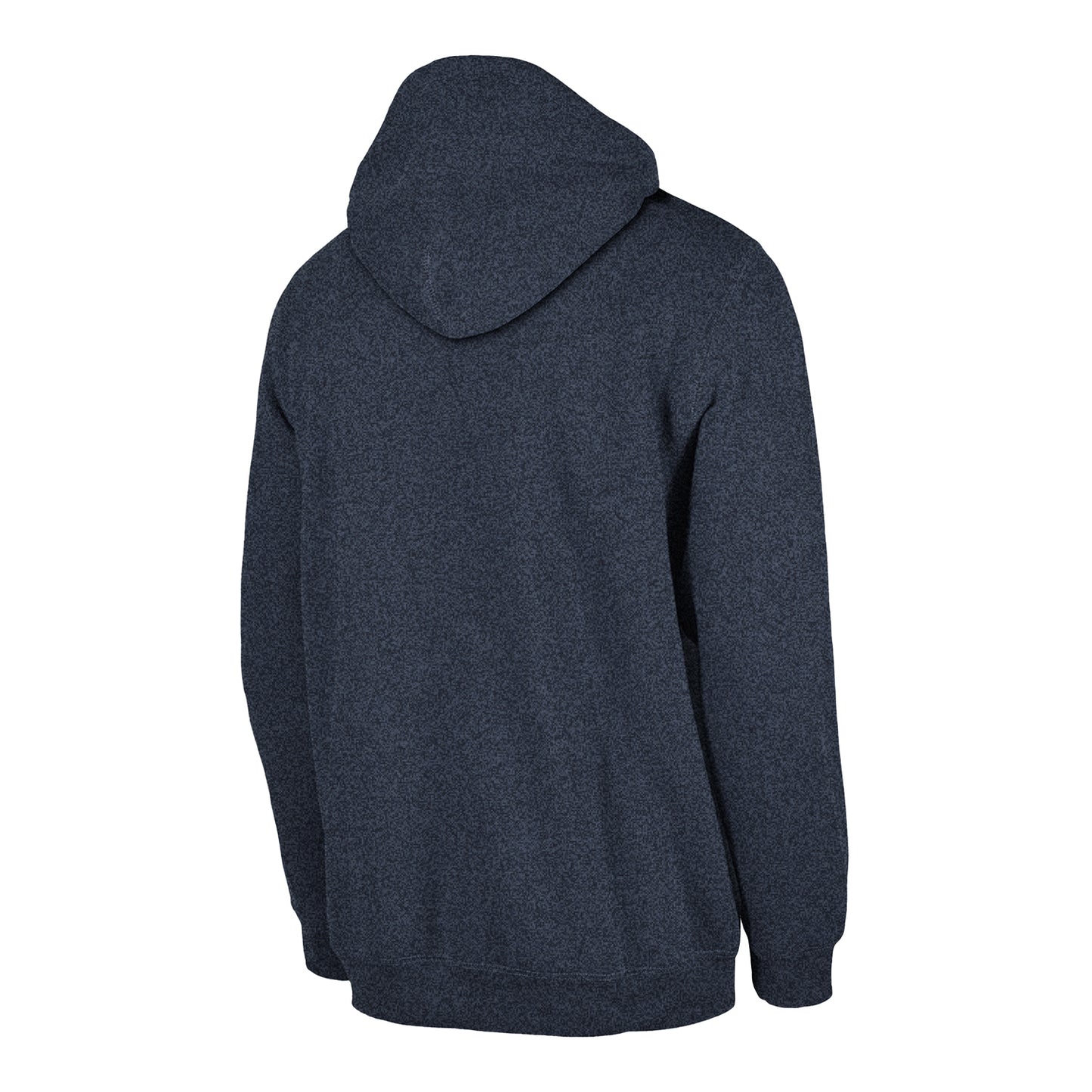 Men's New Era USWNT Navy Heathered Hoodie - Back View