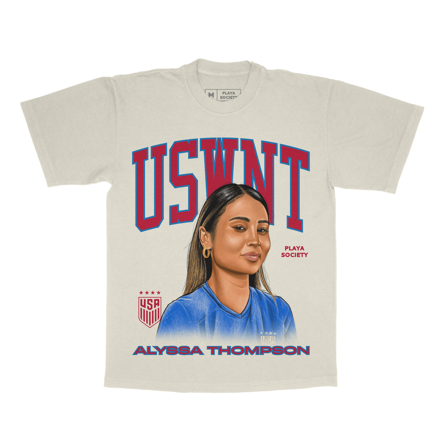 Unisex USWNT Playa Society Alyssa Thompson T-Shirt