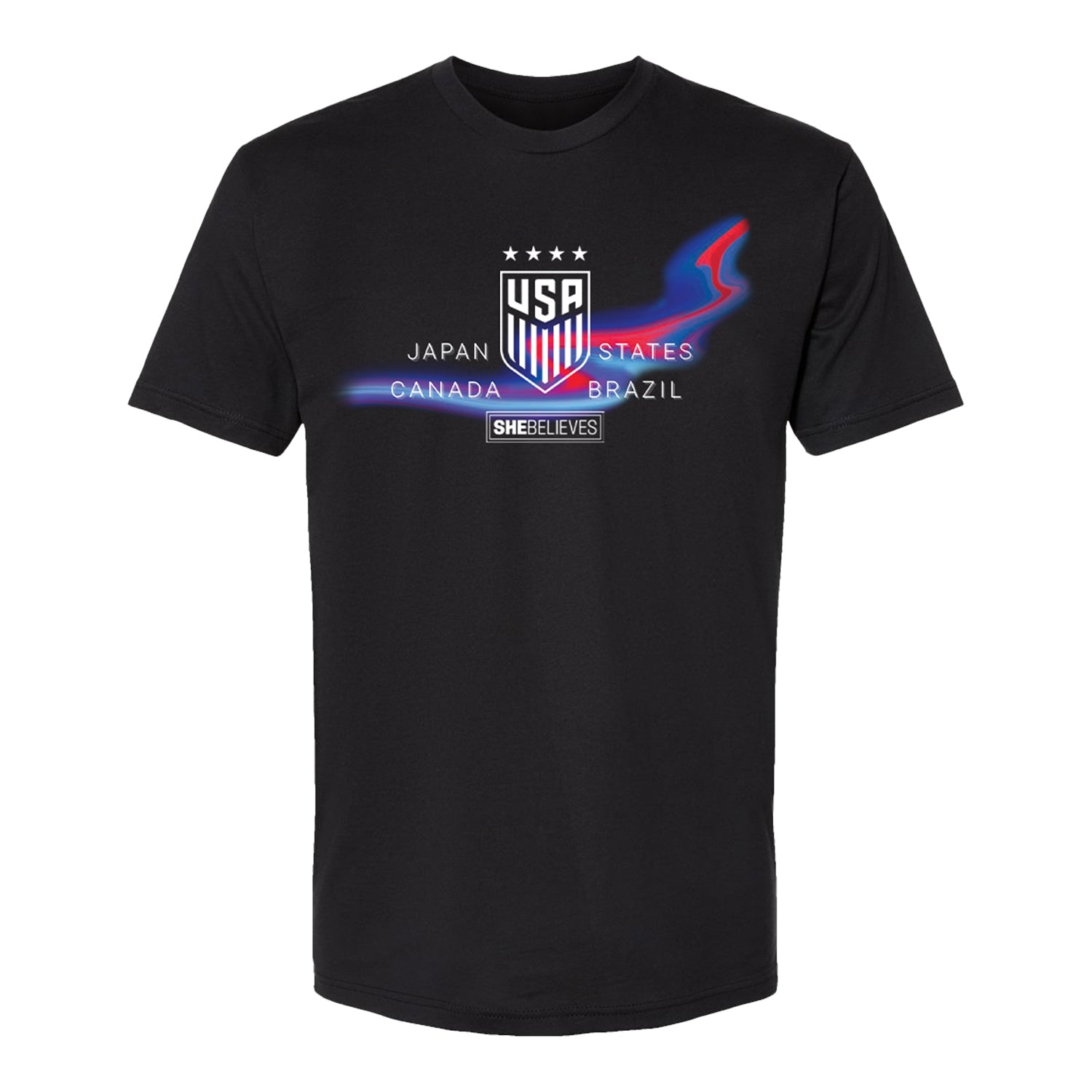 Unisex USWNT SBC 2024 Black Tour Tee Official U.S. Soccer Store