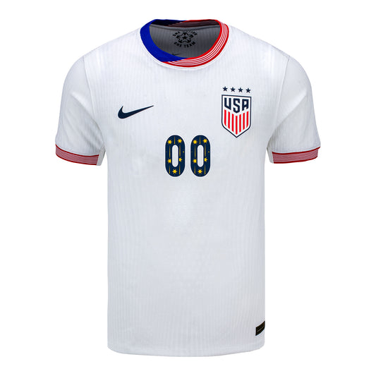 Youth Nike USWNT 2024 Personalized SheBelieves Cup Home Match Jersey - Front View