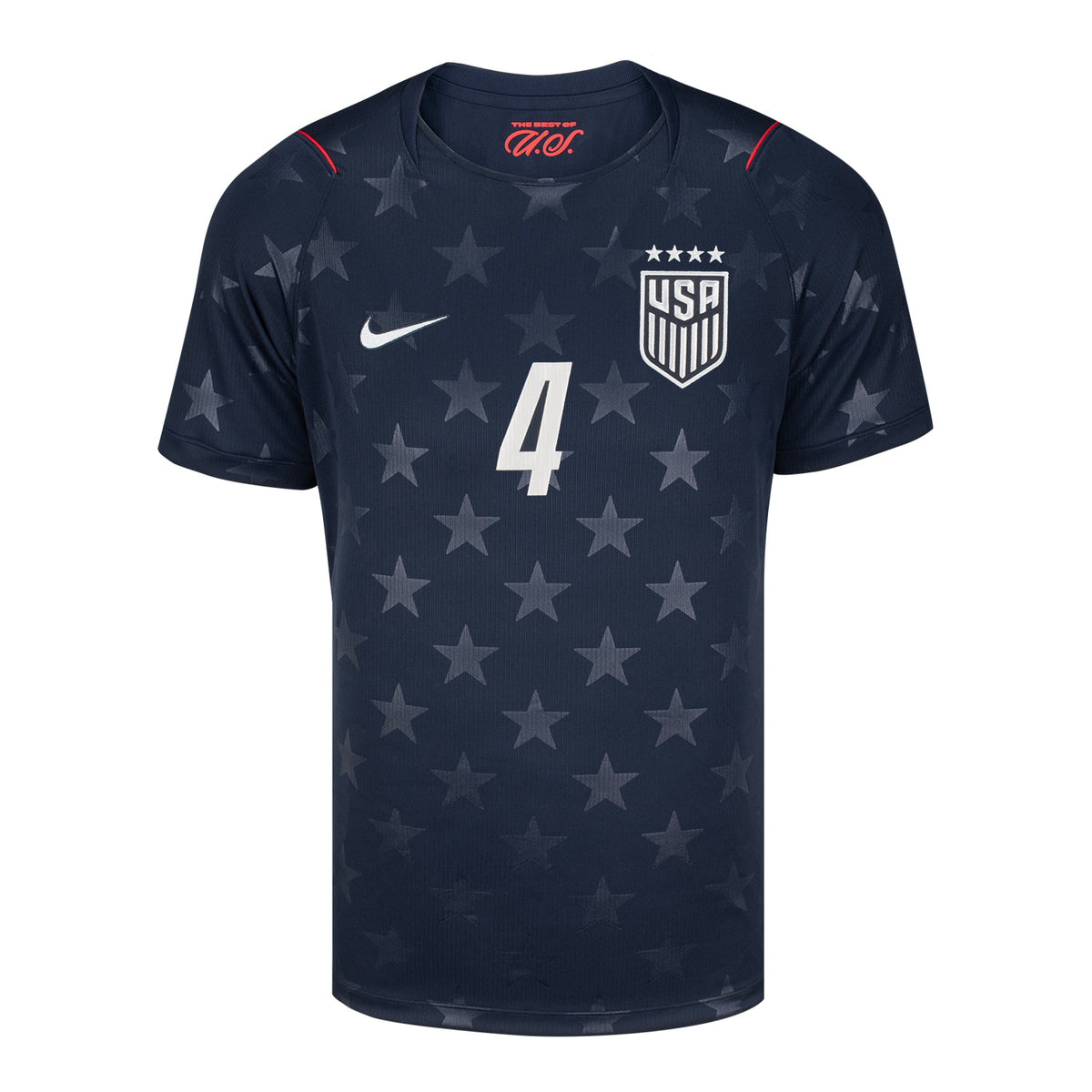Men's Nike USWNT2026 Naomi Girma Away Stadium Jersey - Stars