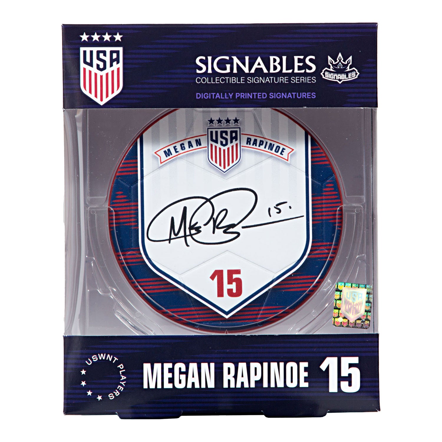 Framed Autographed/Signed Megan Rapinoe 33x42 White Team