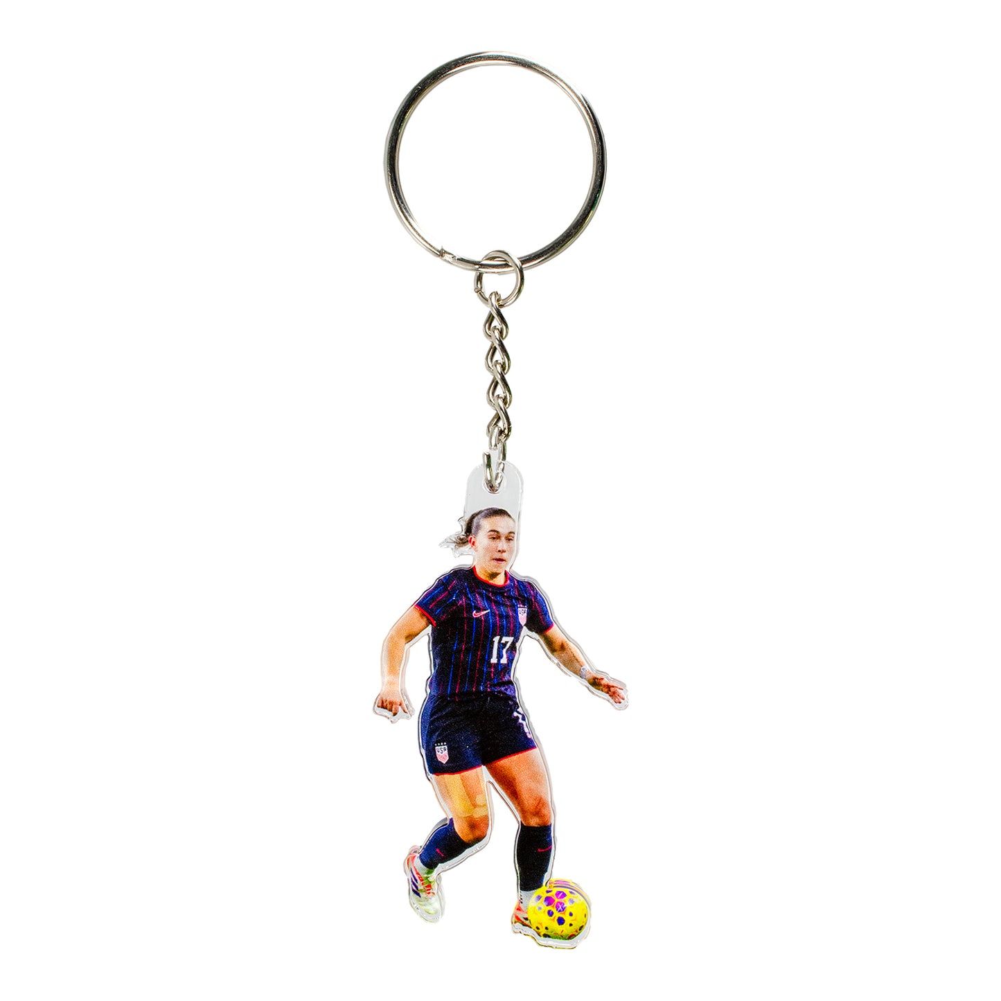 Desert Cactus Sam Coffey Player Keychain