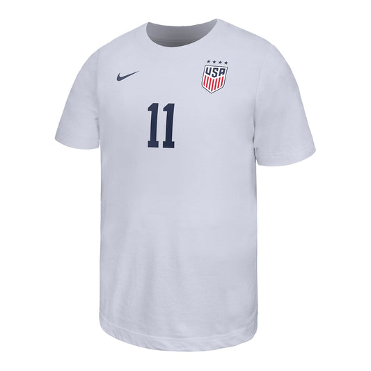 Youth Nike USWNT Sophia Wilson White Tee