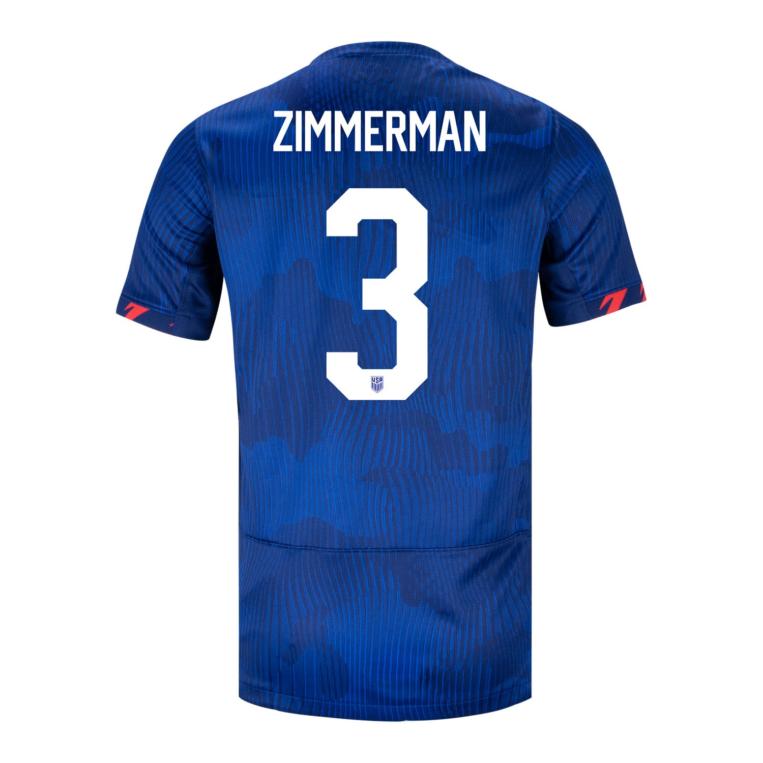 Youth Nike USMNT 2023 Away Zimmerman 3 Stadium Jersey Official U.S