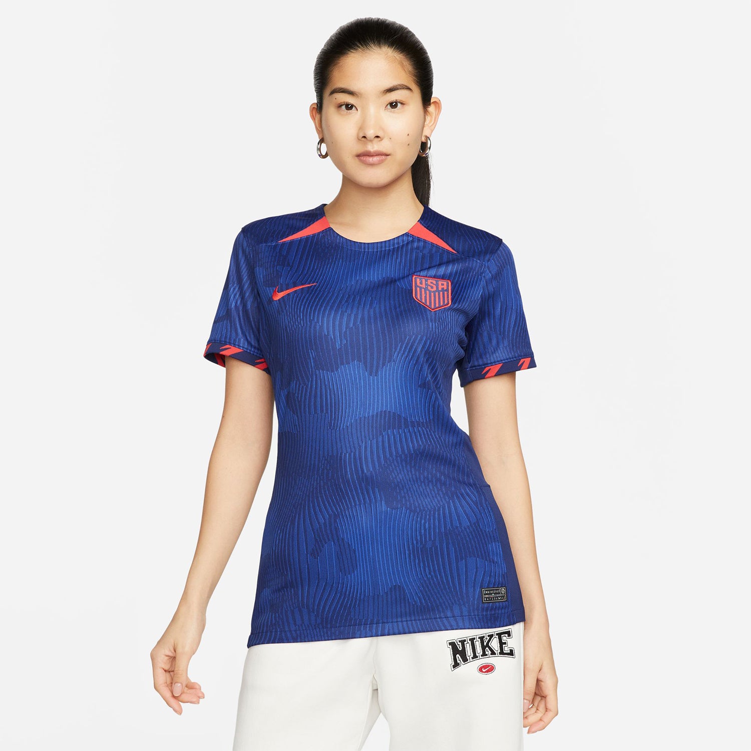 Women's Nike USMNT Away Stadium Jersey - Front View