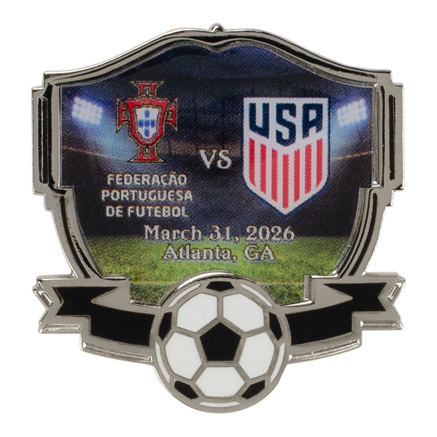Wincraft USMNT v. Belgium 2026 Hatpin