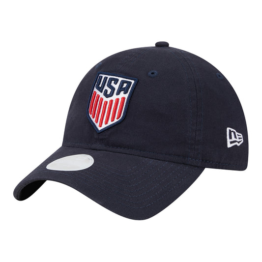 Women's New Era USMNT 9Twenty Navy Hat - Side View