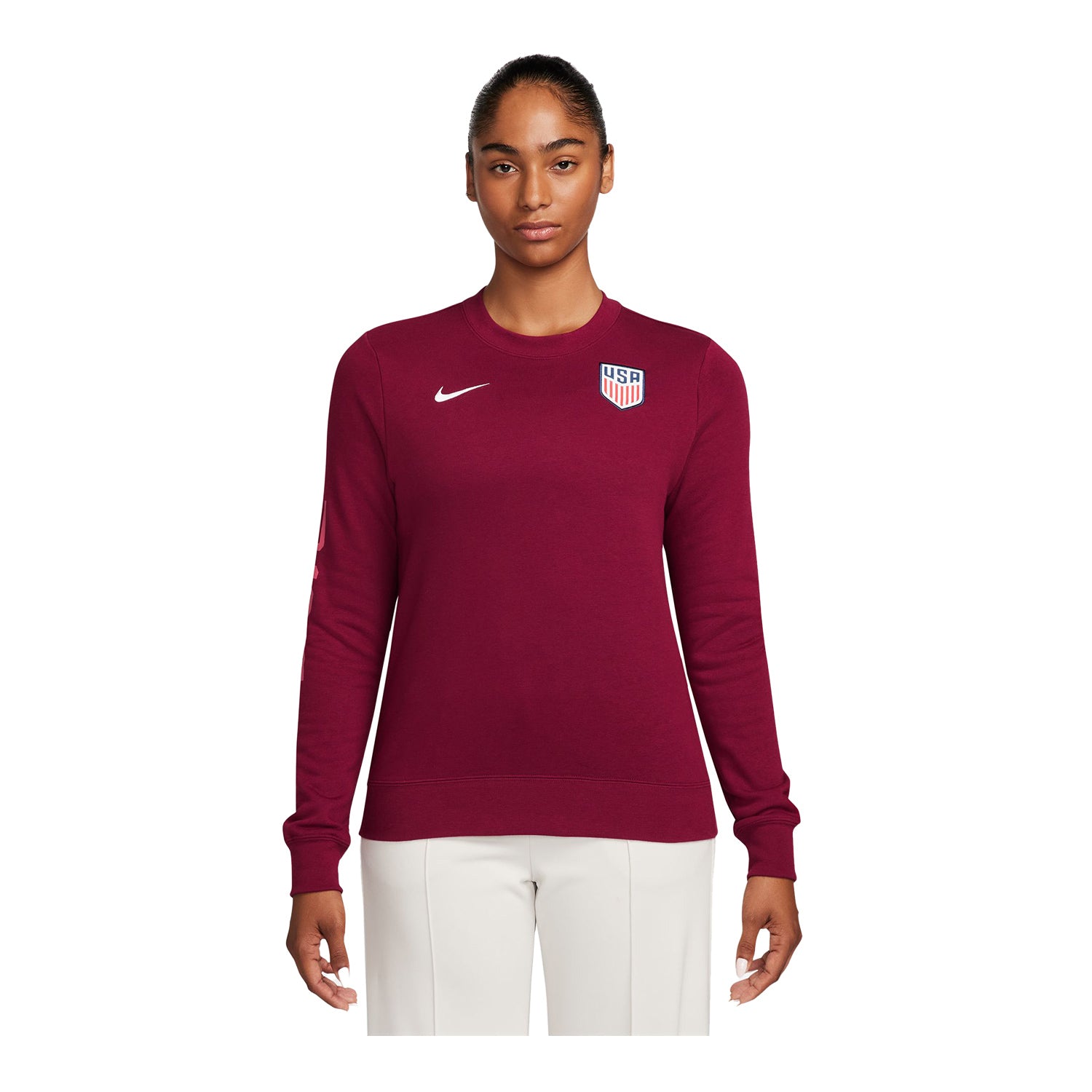 Nike Women s USMNT Club Fleece Crew Neck Sweatshirt