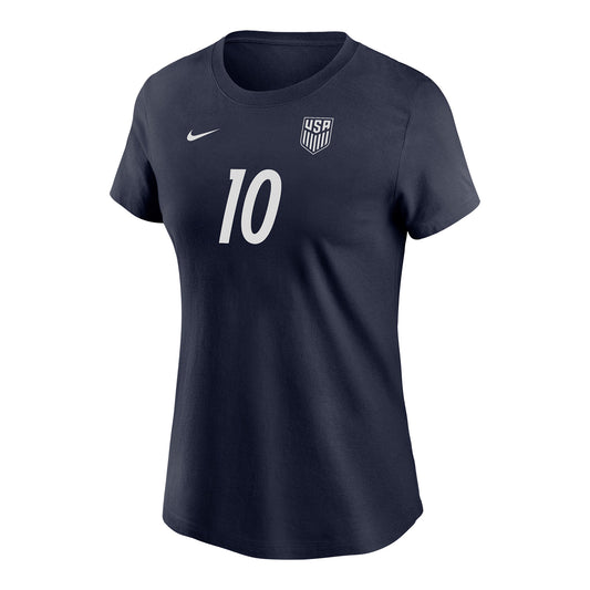 Women's Nike USMNT Christian Pulisic Name & Number T-Shirt
