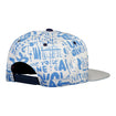 Adult USA Icon Blue Hat - Back View