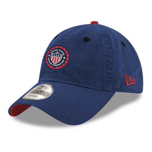 Adult New Era USA 9Twenty Retro 1986 Crest Navy Hat