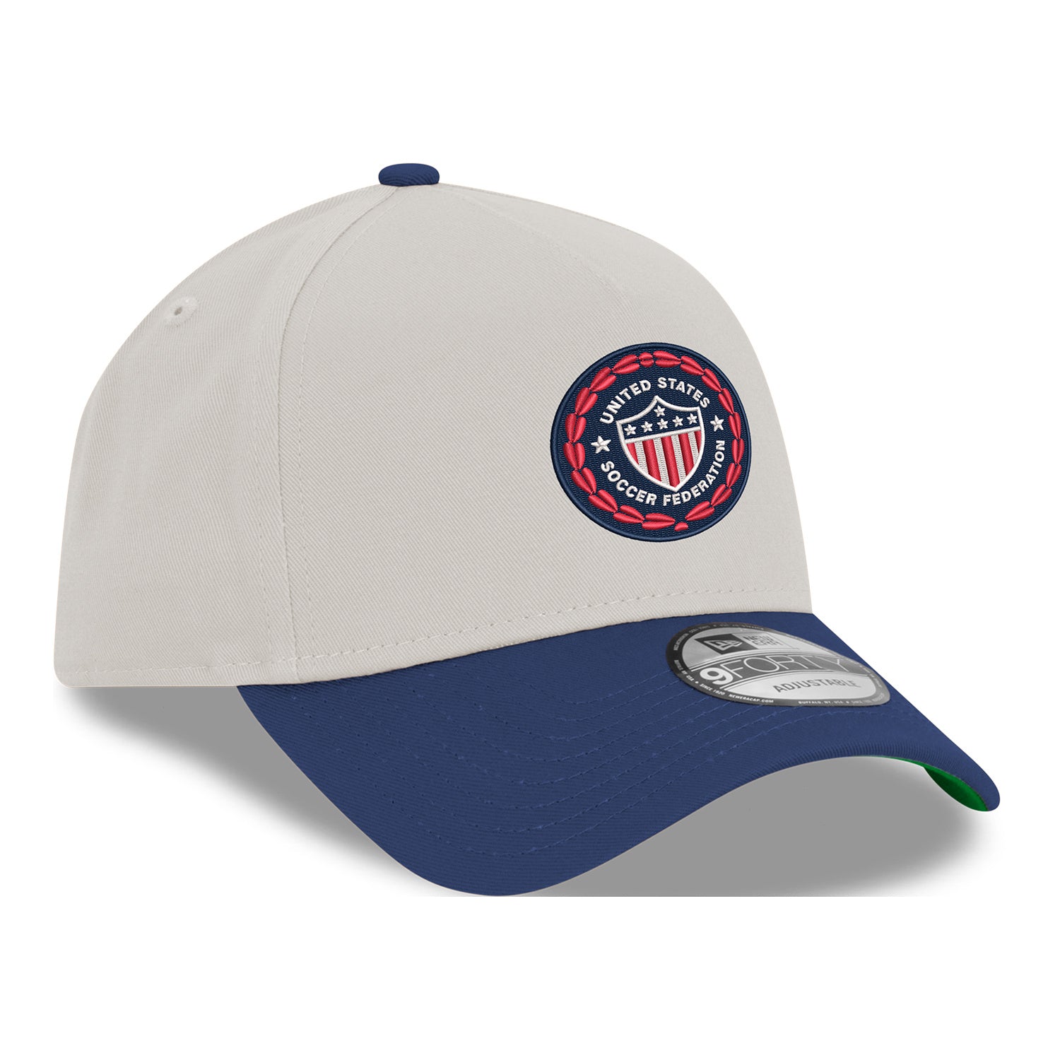 Adult New Era USA 9Forty Retro 1986 Crest Off-White Hat