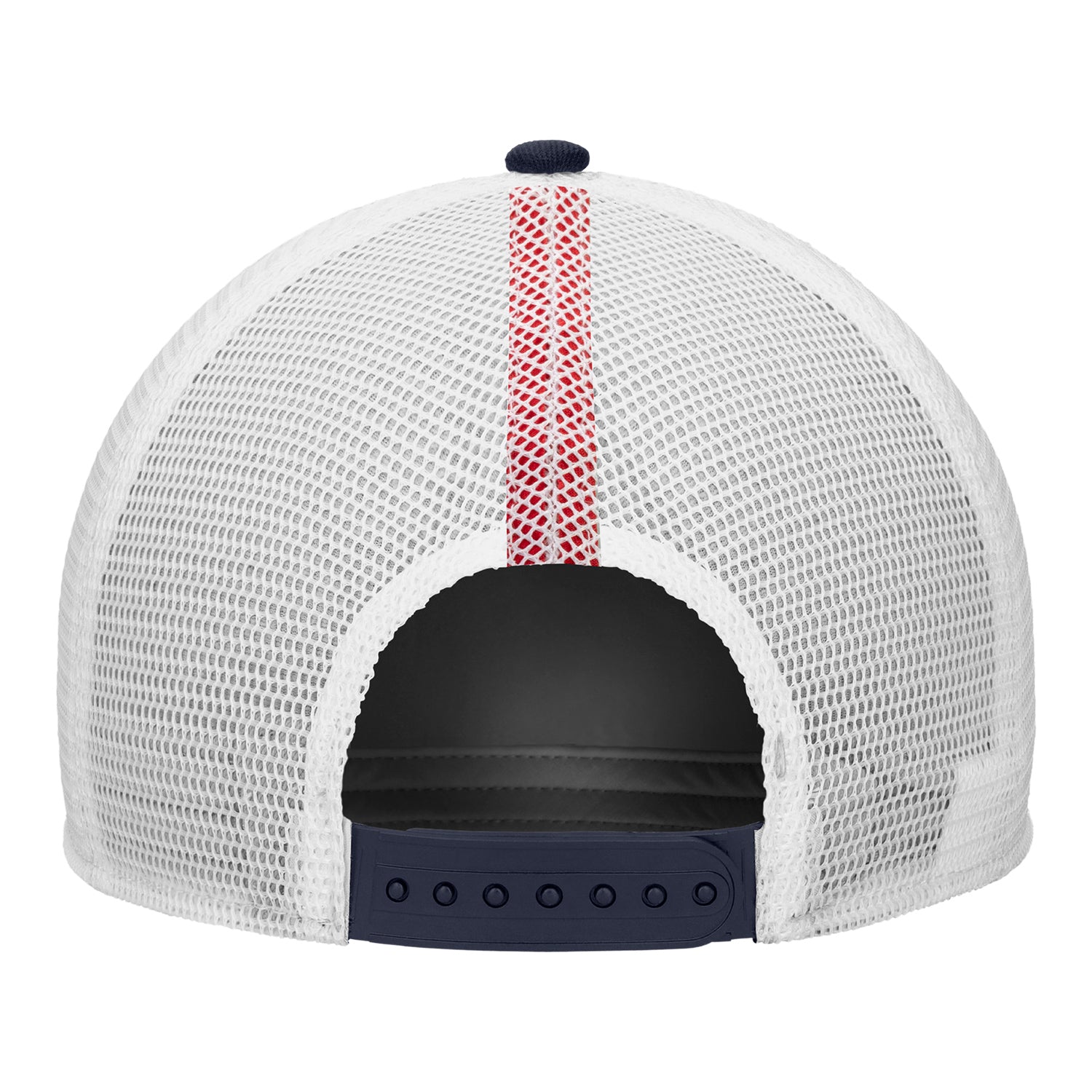 Adult Nike USMNT Heartbeat Striped Navy Trucker Hat