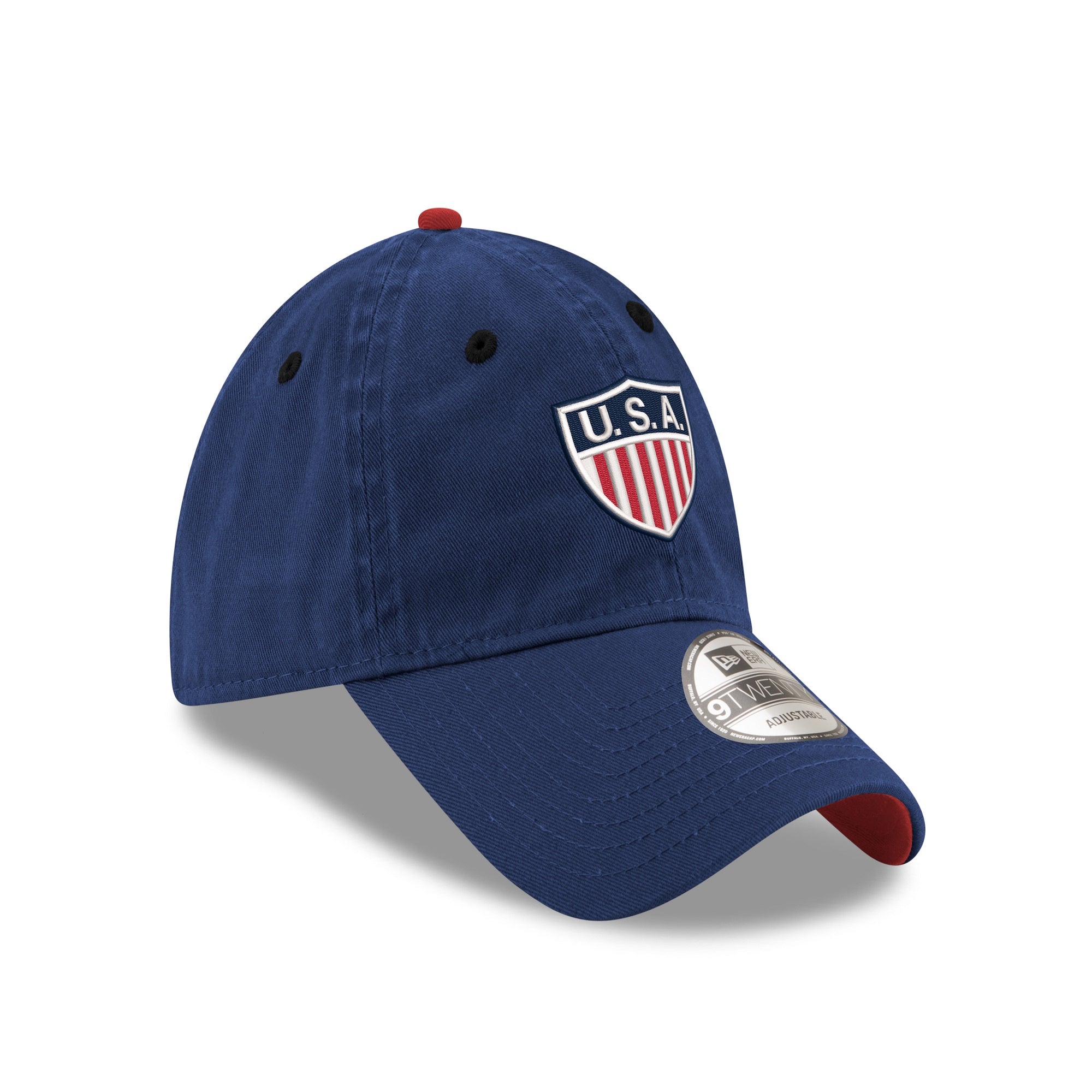 Adult New Era 9Twenty 1950 Retro Navy Hat - Right Side View