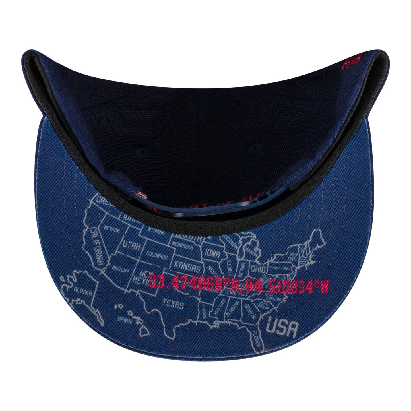 Adult Fan Ink USA Locale Navy Hat