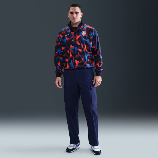 Men's Nike USA 2025 Academy Pro Star Navy Anthem Jacket