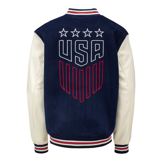 Unisex U.S Soccer Varsity Wool Jacket