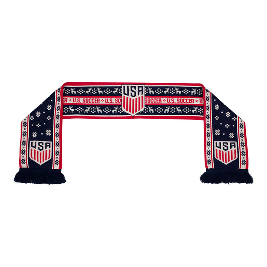 U.S. Soccer Holiday Sweater Scarf