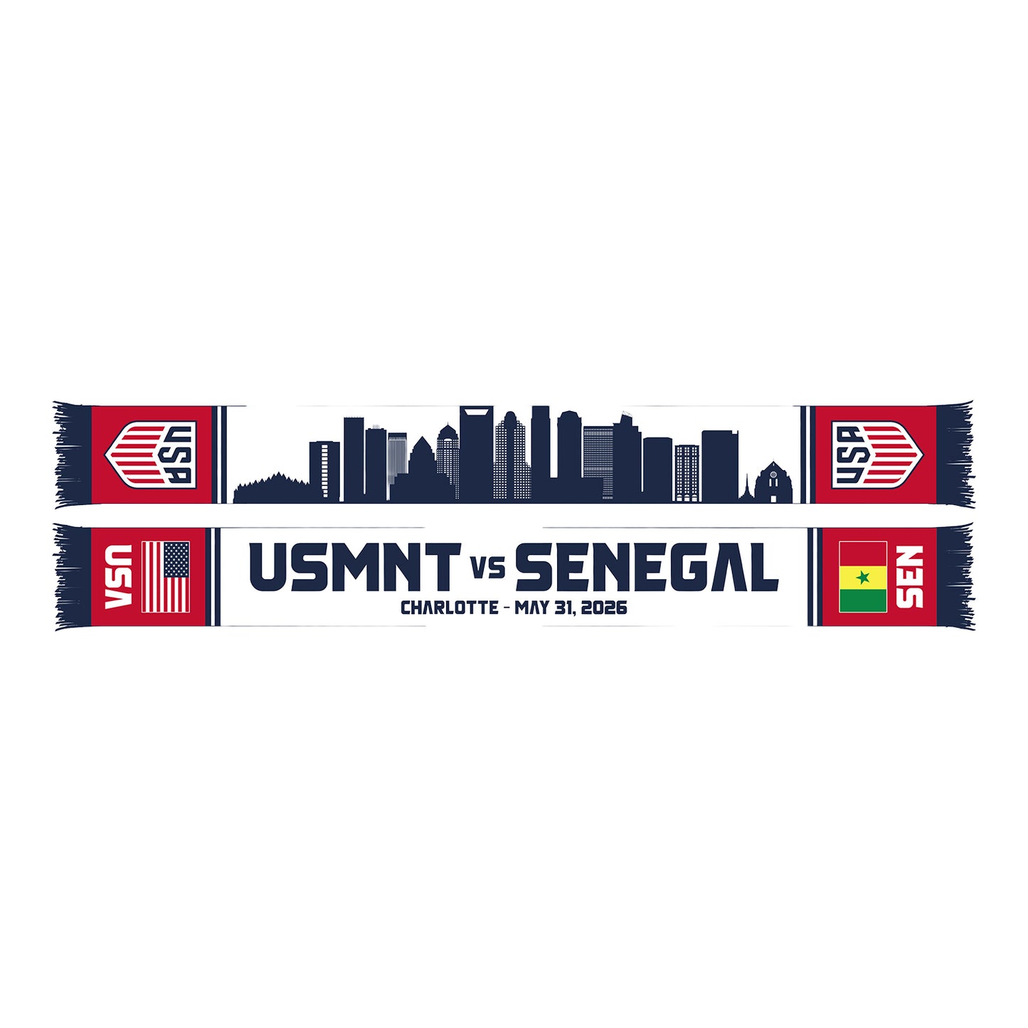 Ruffneck USMNT v. Senegal Matchup Scarf
