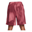 Men's Nike USA 8 Inch Red Fleece Shorts - Back View