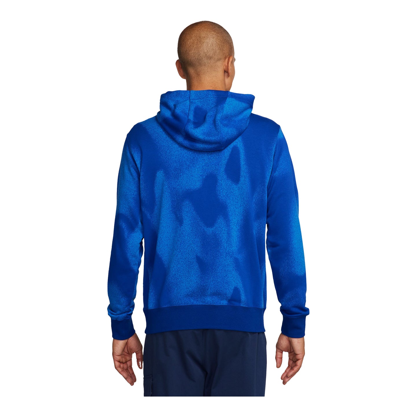Men's Nike USA Club Royal Hoodie - Back View