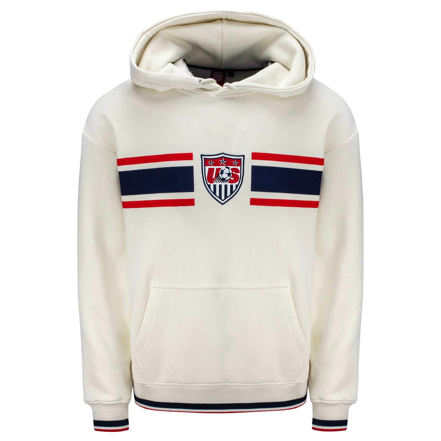 Unisex Retro Logo Relaxed Hoodie