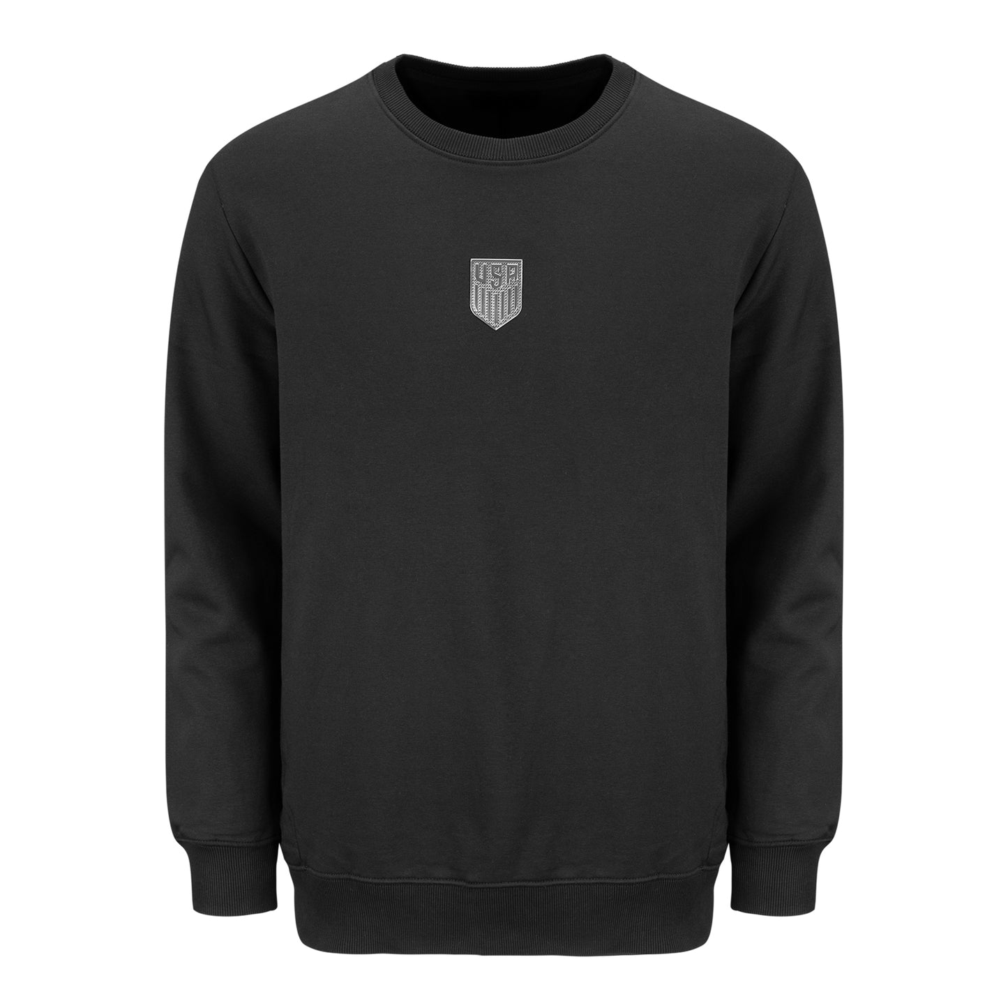 Unisex USMNT Levelwear Zane Black Crewneck Sweatshirt
