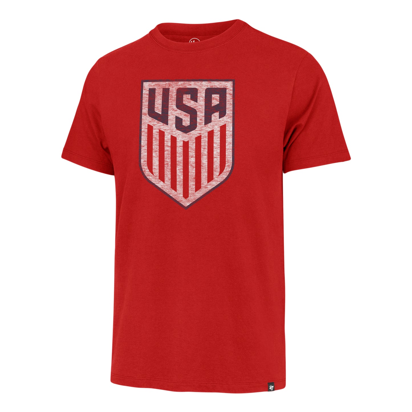 Unisex 47 Brand USMNT Crest Franklin Red T-Shirt