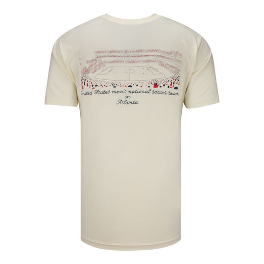 Unisex SDS USMNT Atlanta Stadium Natural T-Shirt