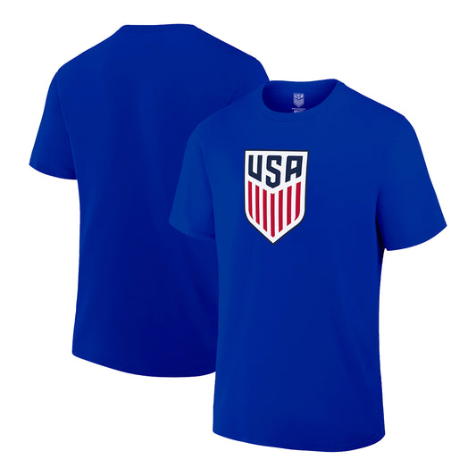 Unisex IconSports USA Blue Cotton T-Shirt