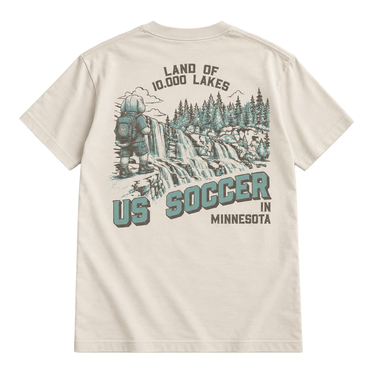 Unisex Sport Design Sweden USMNT Minnesota 10,000 Lakes T-Shirt