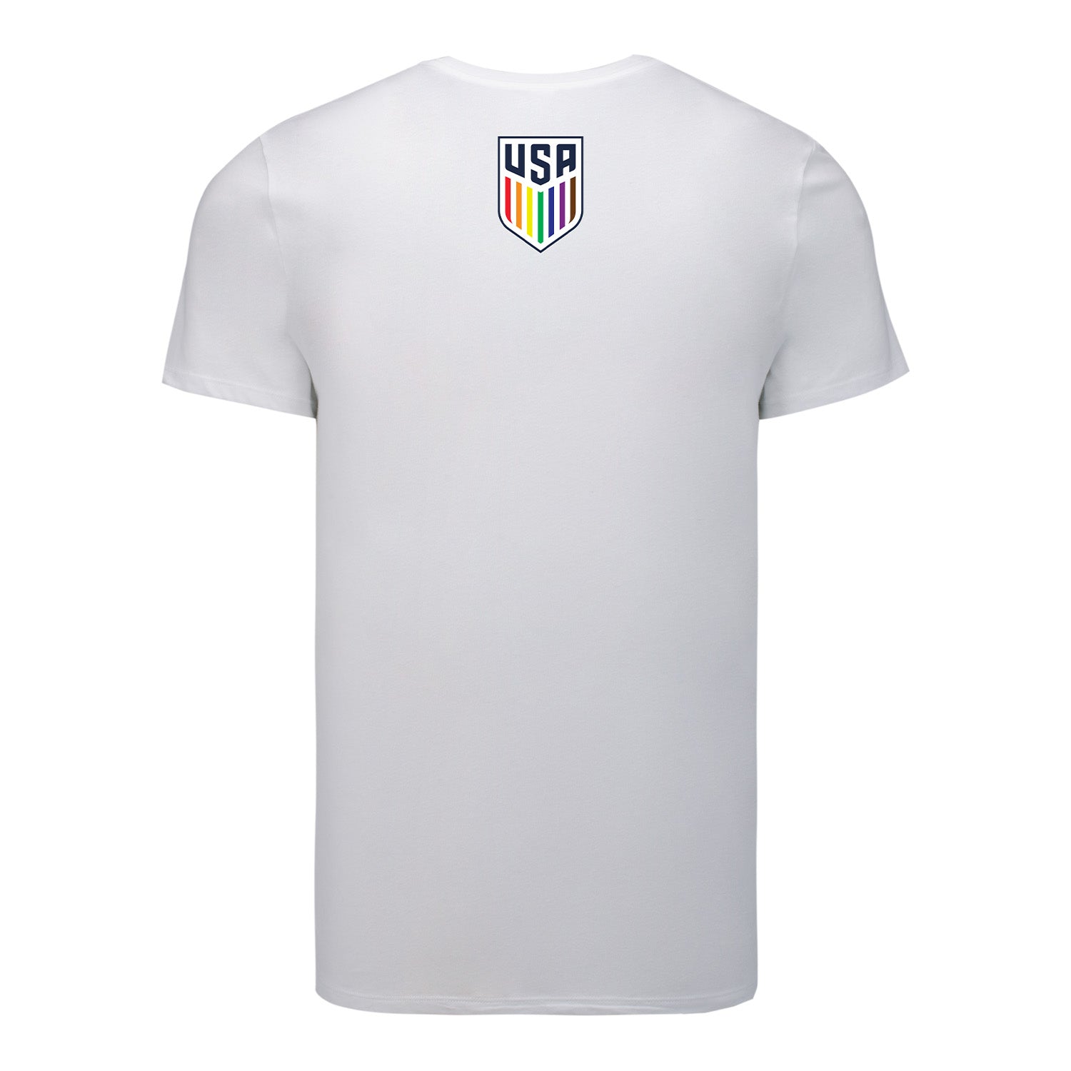 Unisex USMNT Abstract Pride White Tee