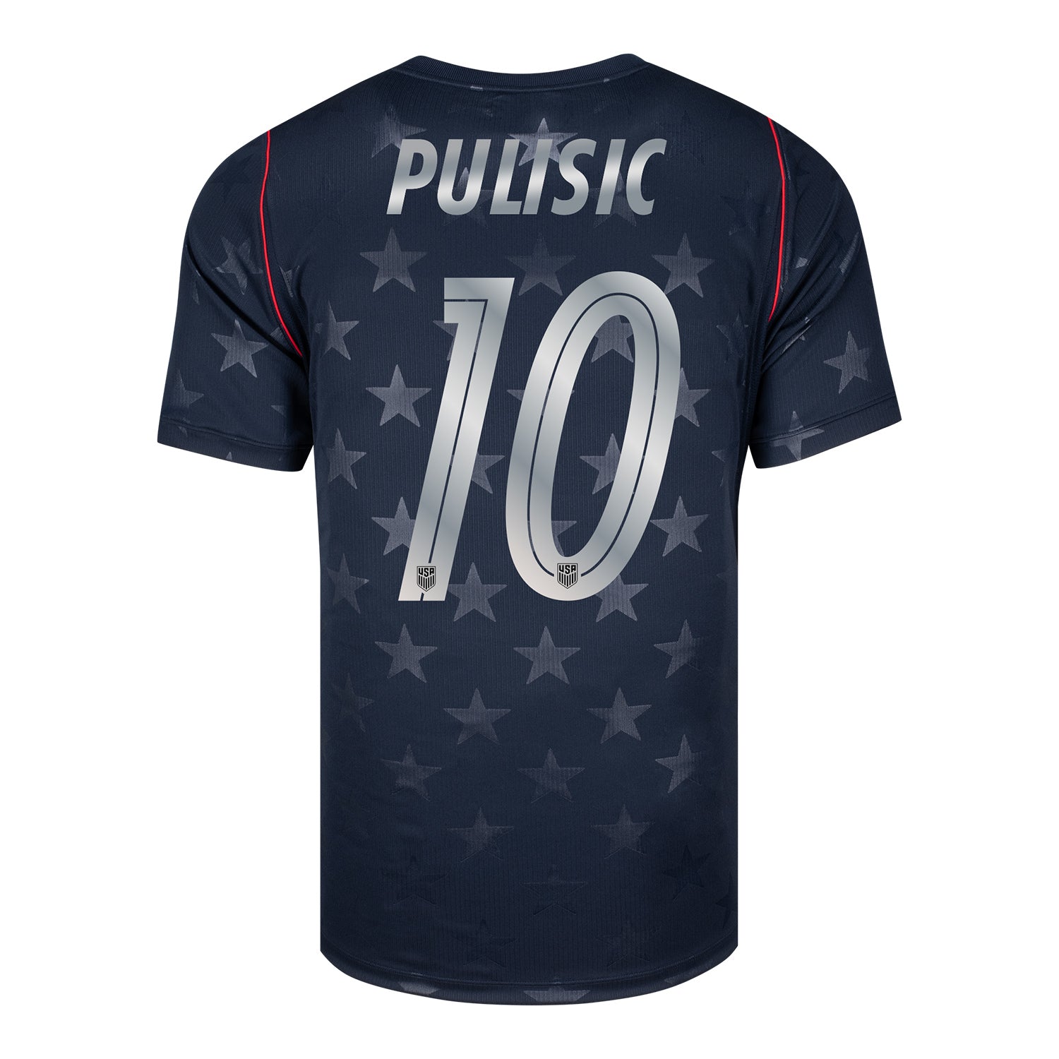 usa soccer gear Men's Nike USMNT 2026 Christian Pulisic Away Replica Jersey